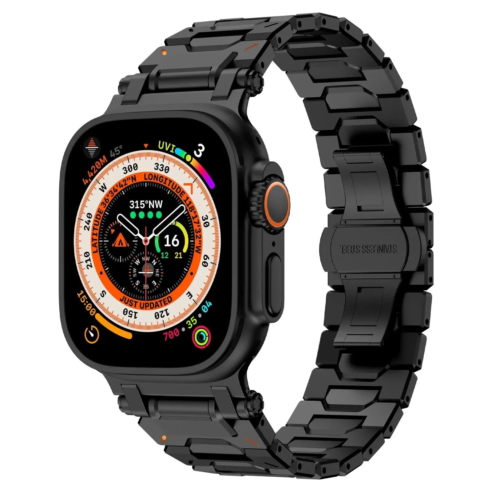 Luxury Stainless Steel Band NZINGOU