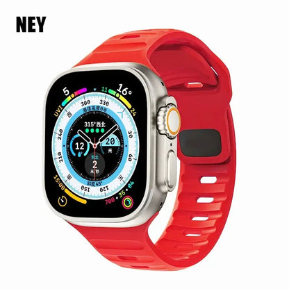 AW FKM Sports Band For Apple Watch NZINGOU