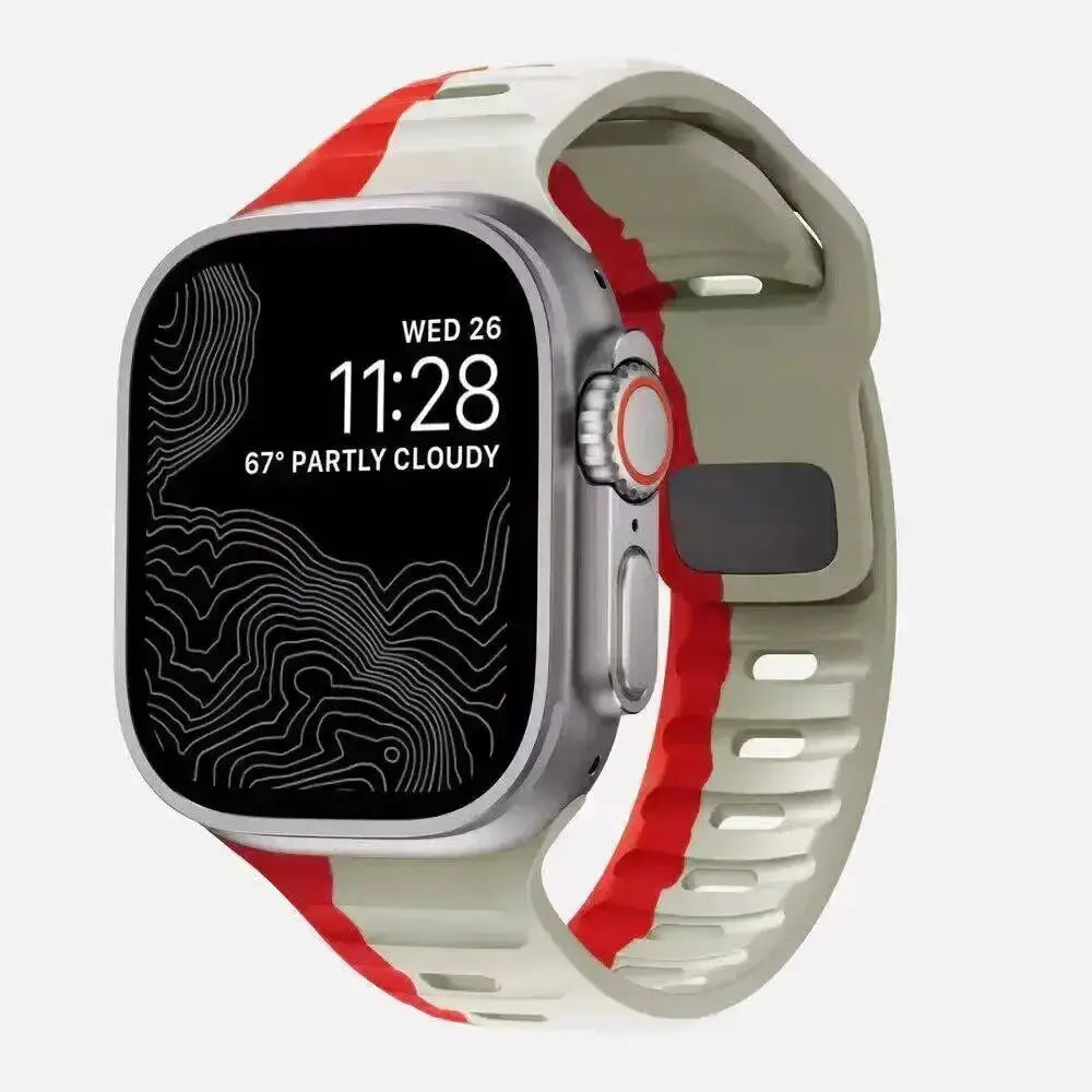 AW FKM Sports Band For Apple Watch NZINGOU
