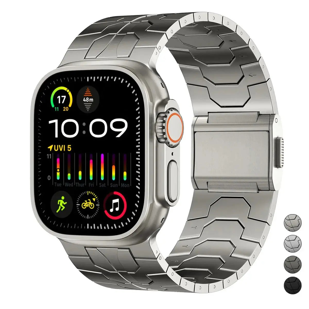 Magnetic Metal Band For Apple Watch NZINGOU