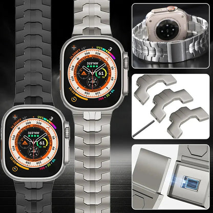 Magnetic Metal Band For Apple Watch NZINGOU