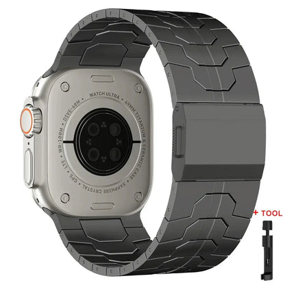 Magnetic Metal Band For Apple Watch NZINGOU