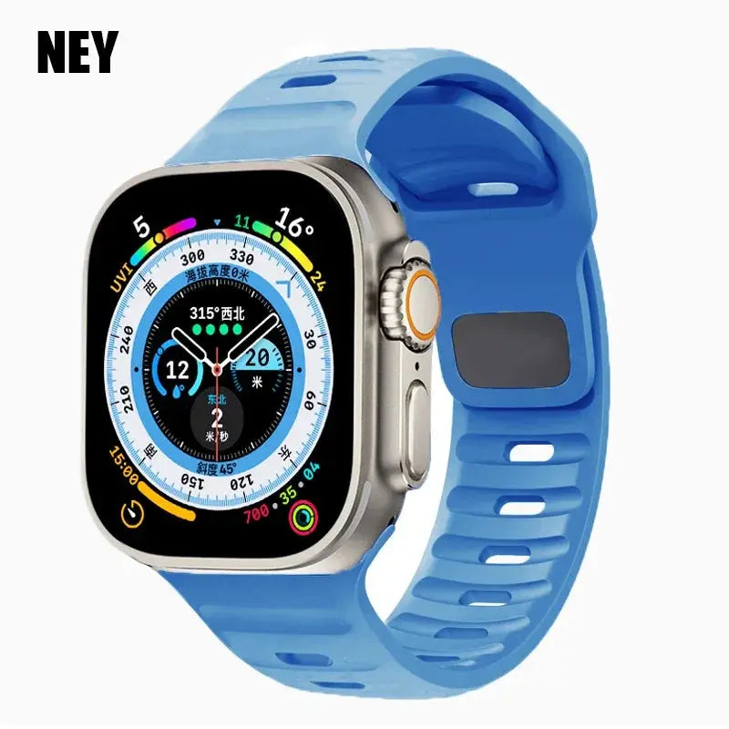 AW FKM Sports Band For Apple Watch NZINGOU