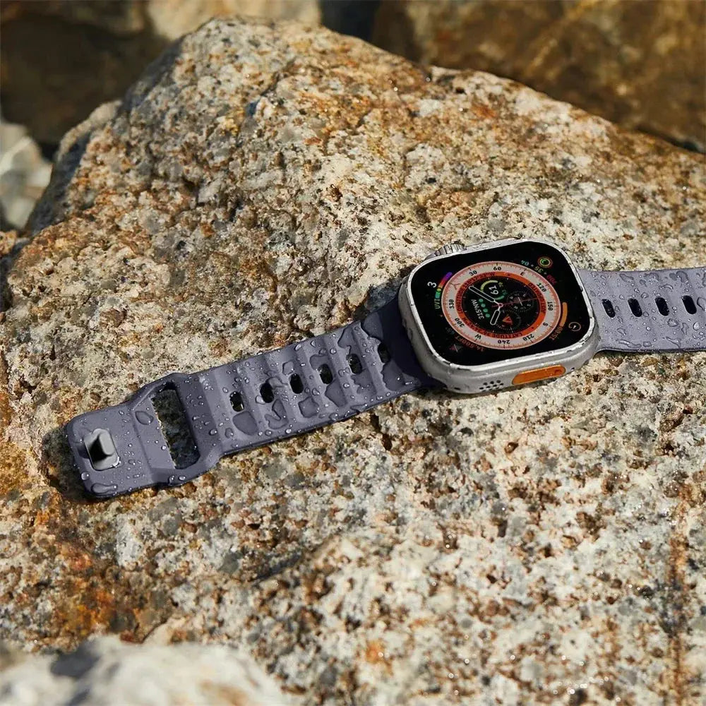 AW FKM Sports Band For Apple Watch NZINGOU