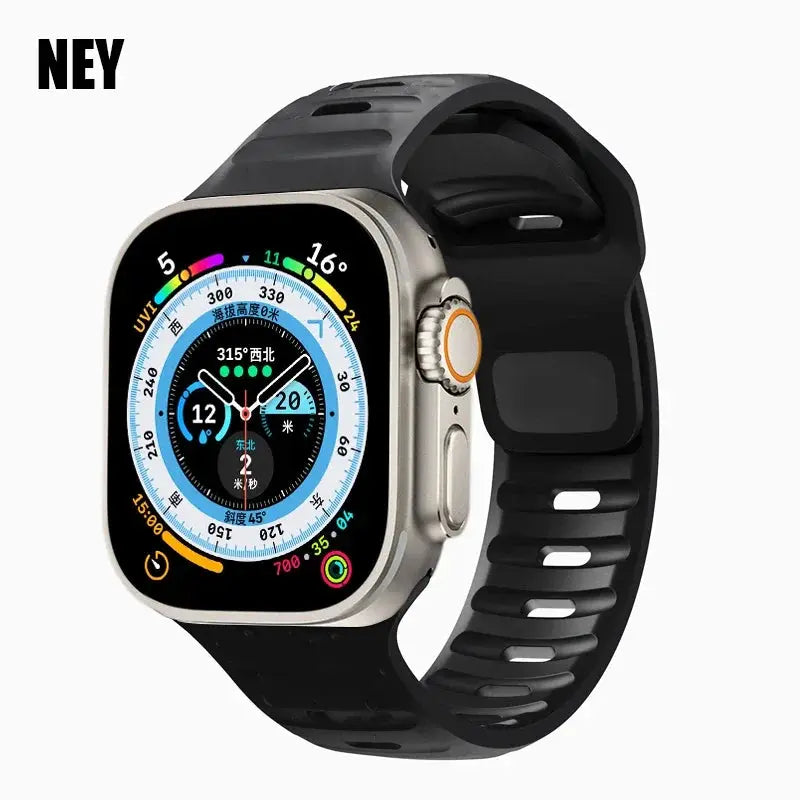 AW FKM Sports Band For Apple Watch NZINGOU