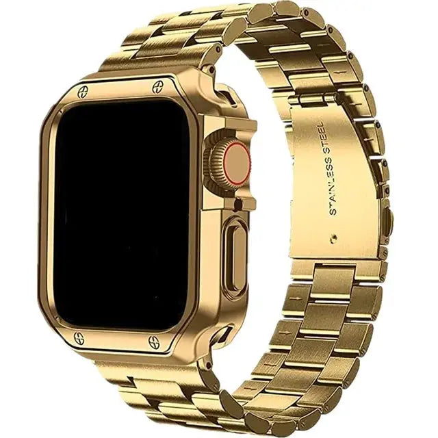 TPU protector case and stainless steel bracelet - NZINGOU