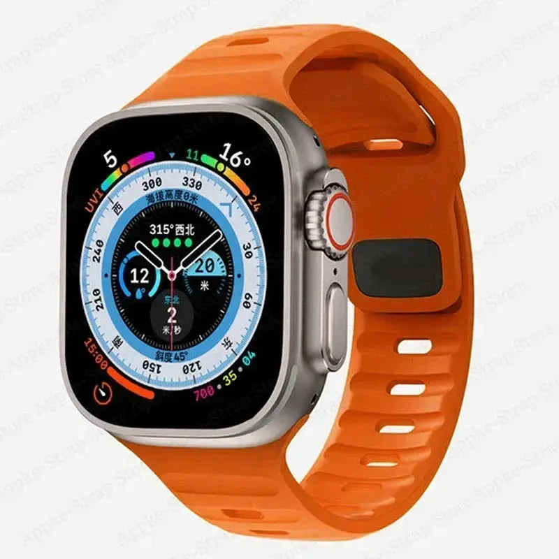 AW FKM Sports Band For Apple Watch NZINGOU