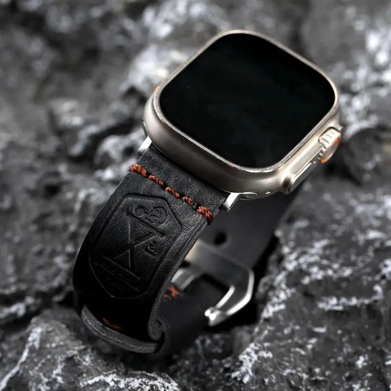Full-Grain Leather Band for Apple Watch NZINGOU