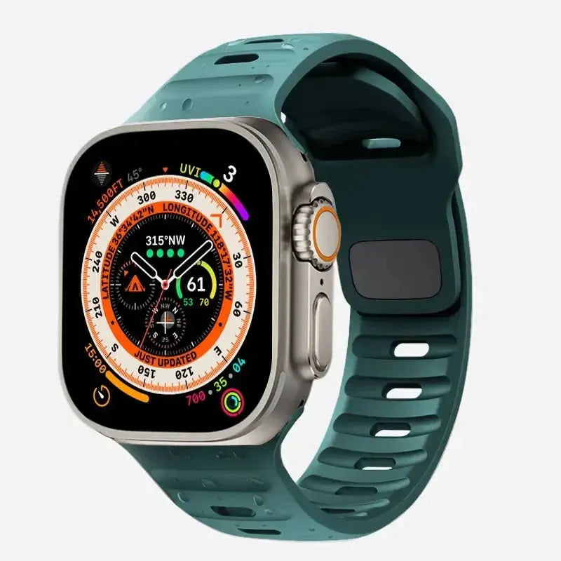 AW FKM Sports Band For Apple Watch NZINGOU