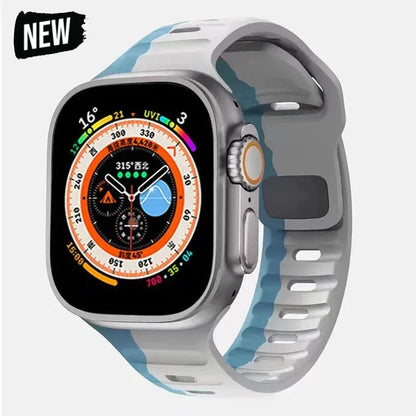 AW FKM Sports Band For Apple Watch NZINGOU