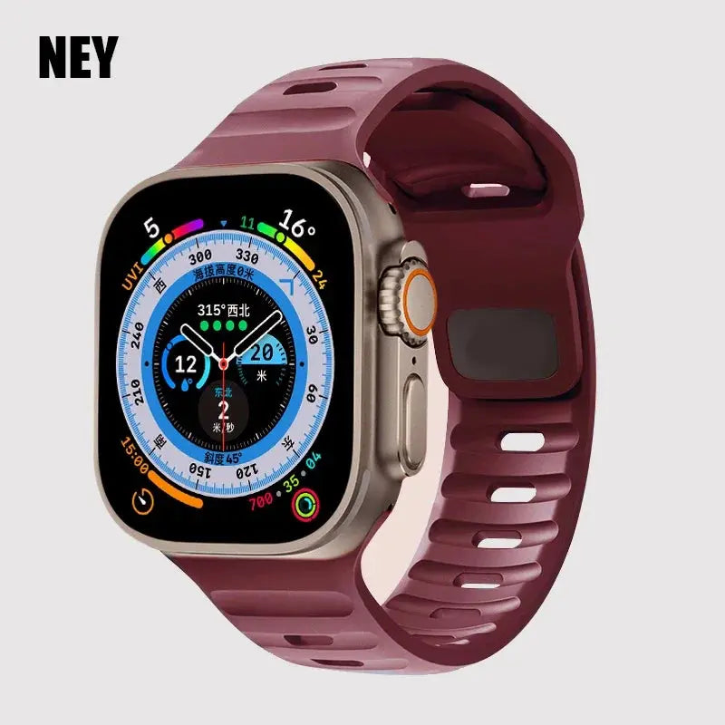 AW FKM Sports Band For Apple Watch NZINGOU