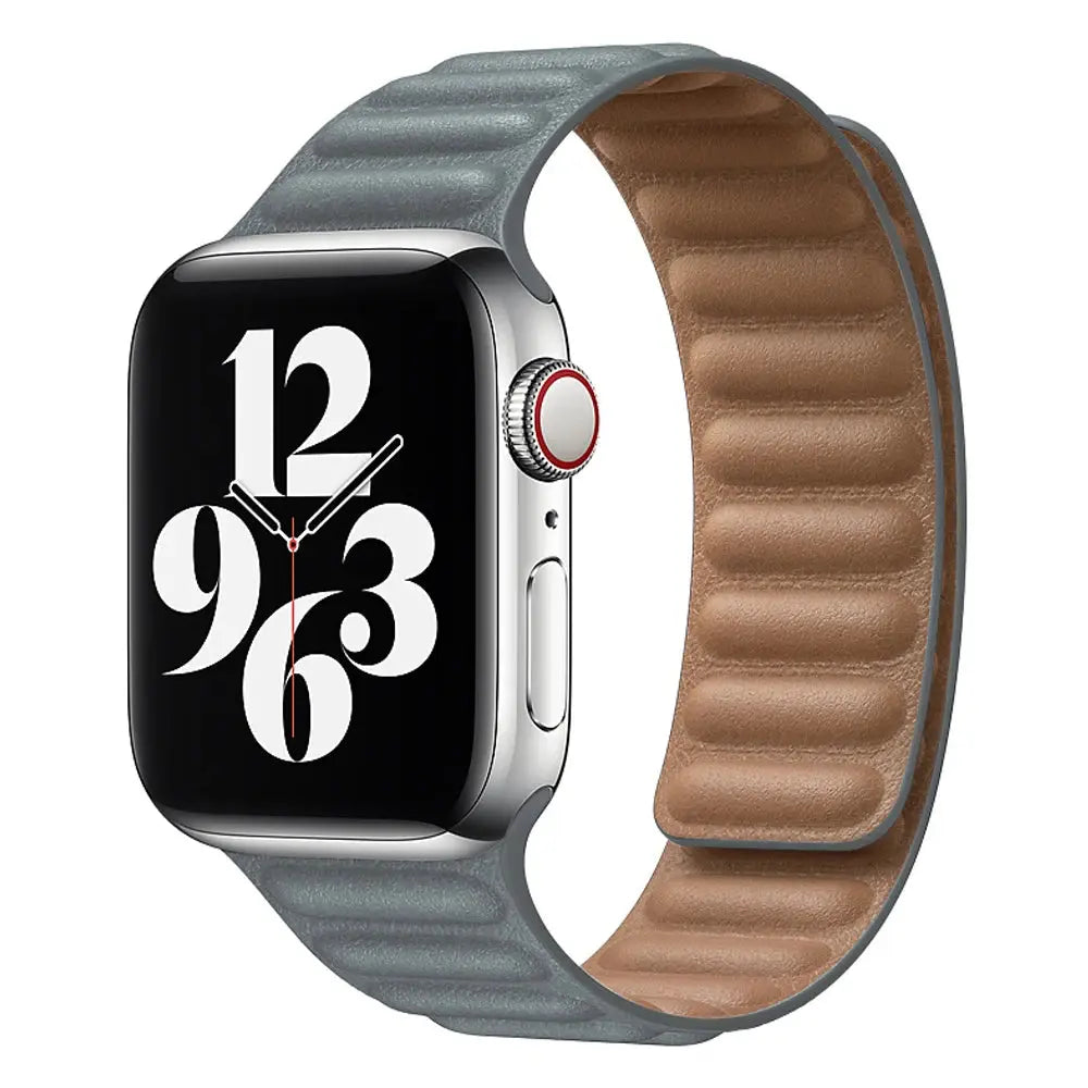 Magnetic Leather Link Band NZINGOU